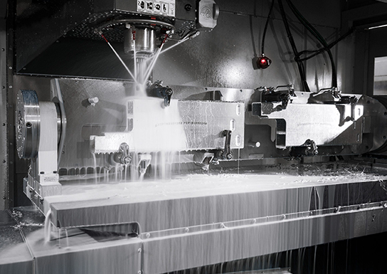 Process Tool Cutting CNC Mertical Milling Machine 